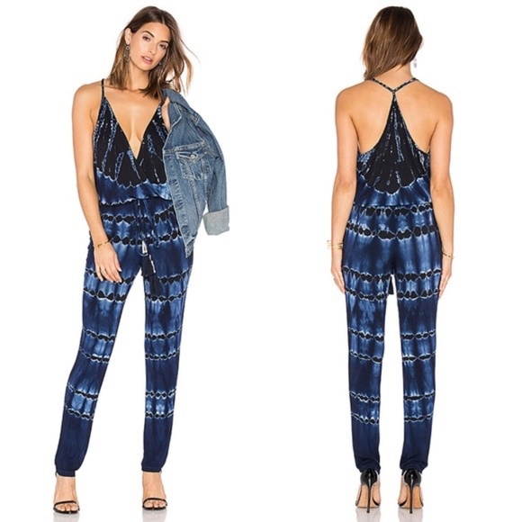 Anthropologie Pants - ✨HOST PICK✨Young Fabulous & Broke Tie Dye Jumpsuit